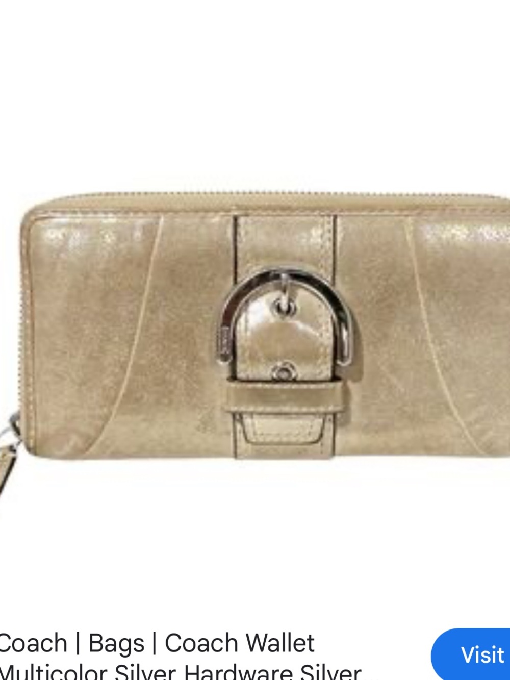Coach soho wallet